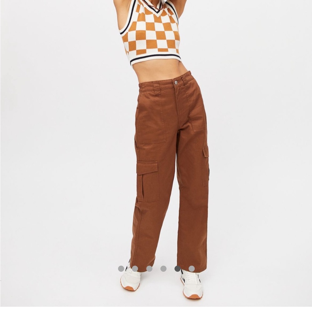 BDG high waisted skate cargo pant